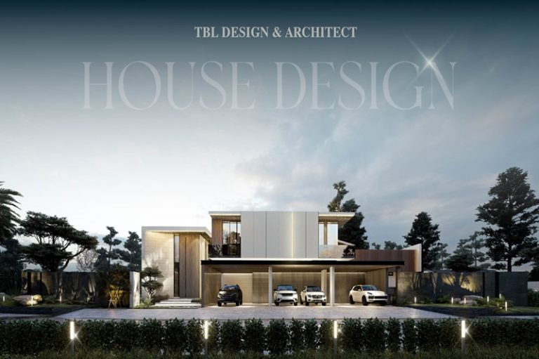 House Design contemporary ออกแบบบ้านร่วมสมัย รายล้อมไปด้วยธรรมชาติ